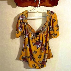 Off the shoulder women’s top
